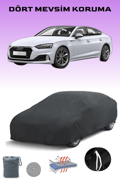 Breen أسود، AUDI A5 SPORTBACK، مشمع السيارة، غطاء السيارة، خيمة السيارة