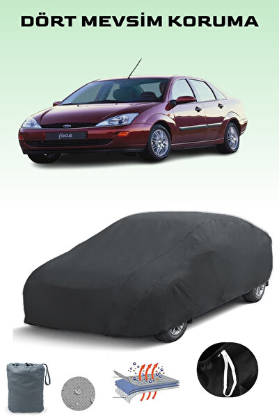 Breen أسود, FOCUS 4 DOOR 1999 - 2001, قماش مشمع للسيارة, غطاء سيارة, خيمة سيارة