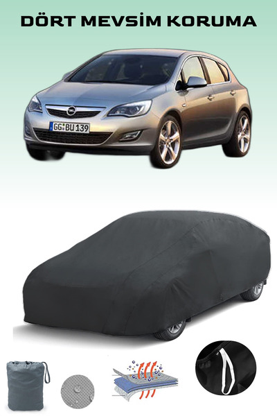 Breen غطاء سيارة أوبل أسترا هاتشباك أسود 2009 - 2015، غطاء سيارة، خيمة سيارة