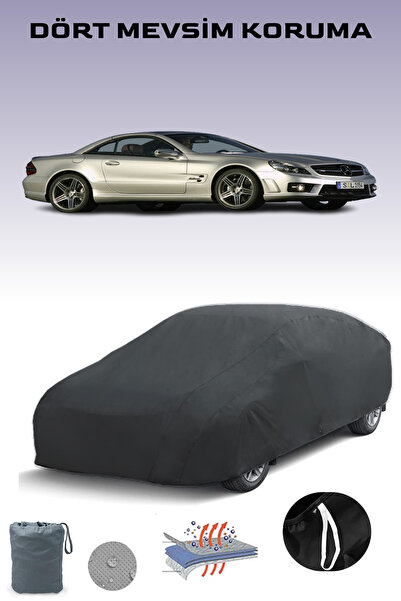Breen أسود، مرسيدس SL 63 AMG (R230) 2008 - 2011، مشمع السيارة، غطاء السيارة، ...