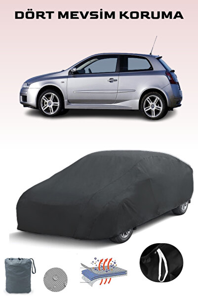 Breen أسود، FIAT STILO 3 أبواب 2006 - 2007، مشمع السيارة، غطاء السيارة، خيمة ...