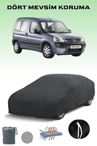 Breen Siyah, PEUGEOT PARTNER, Araba Brandası, Oto Örtüsü, Araba Çadırı