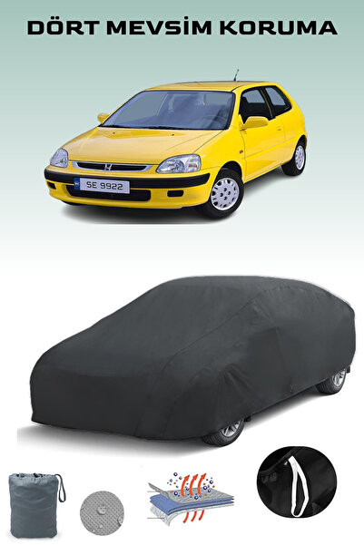 Breen Black, Honda Logo/Fit 1996 - 2001, Car Tarpaulin, Auto Cover, Car Tent