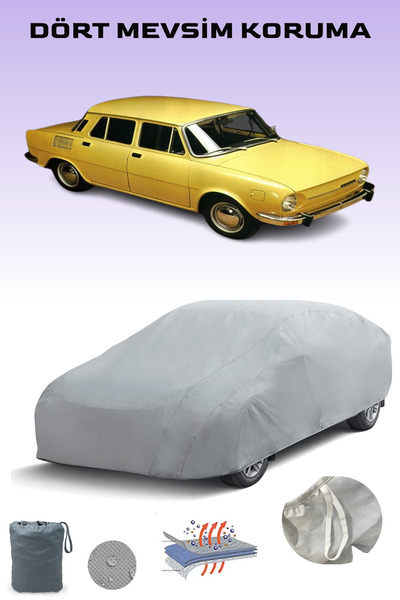 Breen غطاء سيارة سكودا 110 رمادي اللون، غطاء سيارة، خيمة سيارة