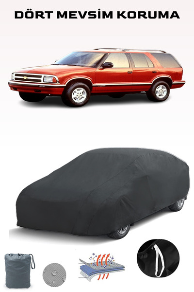 Breen أسود، شيفروليه بليزر 5 أبواب 1995 - 2005، مشمع السيارة، غطاء السيارة، خيمة السيارة