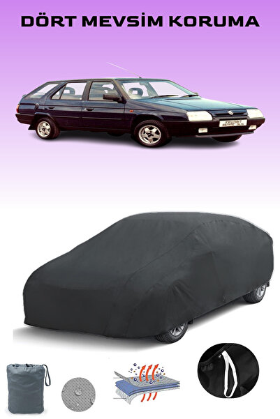 Breen أسود، SKODA FAVORIT ESTATE 1991 - 1994، مشمع السيارة، غطاء السيارة، خيم...