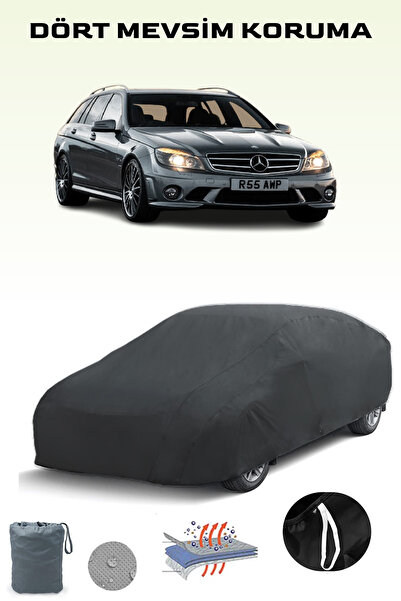 Breen Black, Mercedes C 63 Amg (W204) 2011 - 2014, Car Tarpaulin, Auto Cover,...