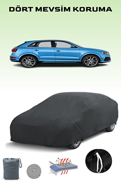Breen أسود، AUDI Q3 FACELIFT 2017 - 2018، مشمع السيارة، غطاء السيارة، خيمة ال...