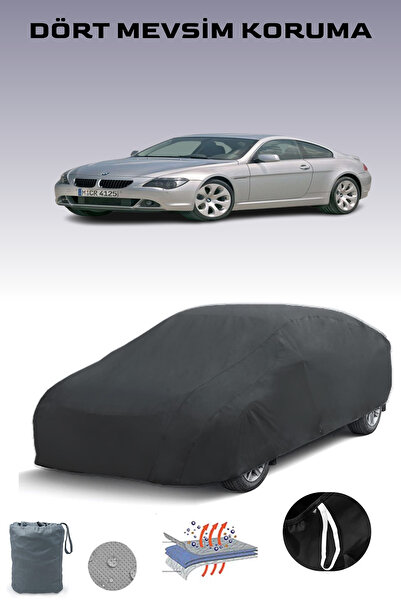 Breen أسود، BMW 6 SERIES COUPE (E63) 2003 - 2007، مشمع السيارة، غطاء السيارة،...