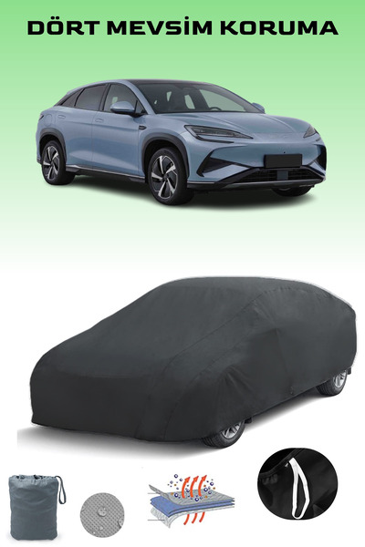 Breen Black, Byd Sea Lion 07, Car Tarpaulin, Auto Cover, Car Tent