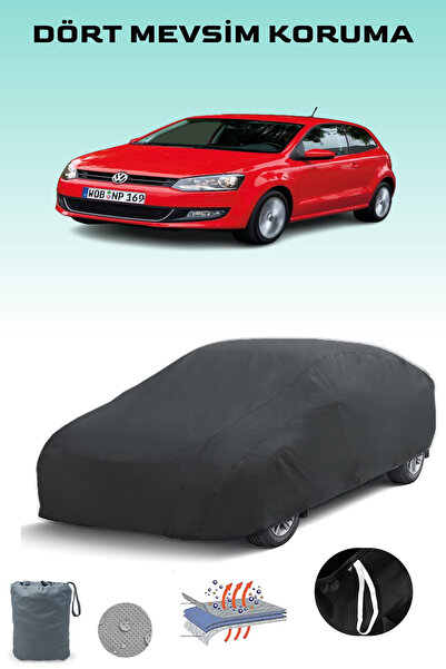 Breen أسود، VOLKSWAGEN POLO 3 أبواب 2009 - 2014، مشمع السيارة، غطاء السيارة، ...