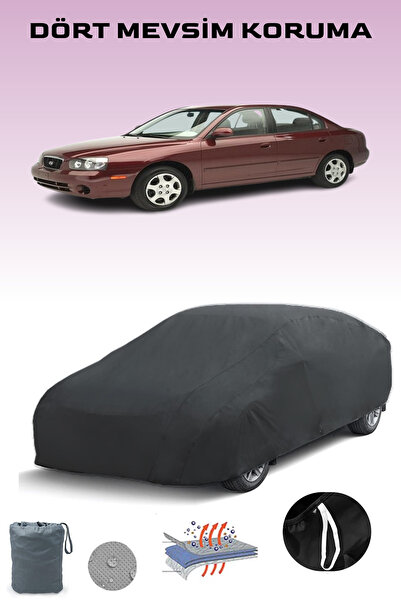 Breen أسود، HYUNDAI ELANTRA 4 أبواب 2000 - 2003، مشمع السيارة، غطاء السيارة، ...
