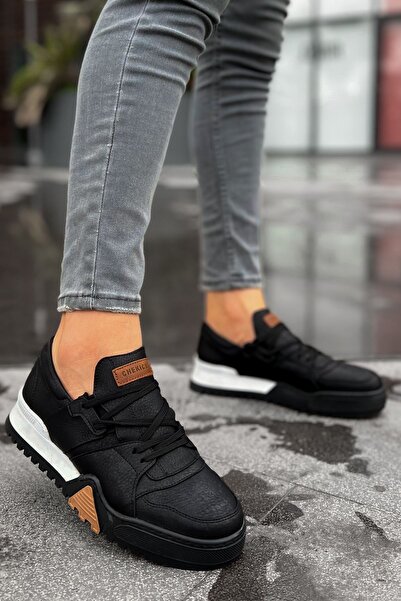 Zerenyus Warrem Premium Style Men's Sneakers Black White