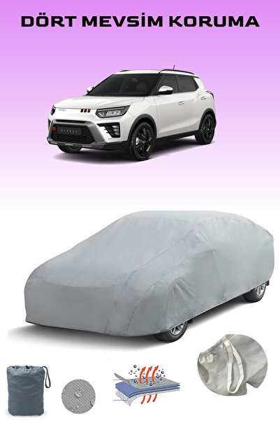 Breen قماش سيارة متوافق مع KGM Tivoli - خيمة أوتوماتيكية مقاومة للماء والشمس