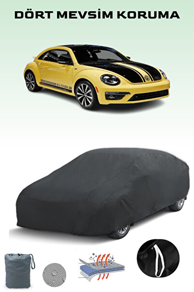 Breen أسود، VOLKSWAGEN BEETLE GSR 2013 - 2014، مشمع السيارة، غطاء السيارة، خي...