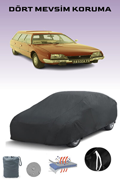 Breen Black, CITROEN CX BREAK 1976 - 1982, Car Canvas, Car Cover, Car Tent