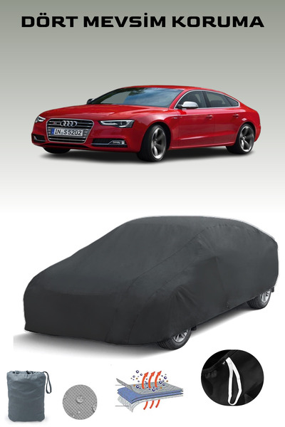 Breen غطاء سيارة أودي S5 سبورت باك 2011 - 2016 أسود، غطاء سيارة، خيمة سيارة