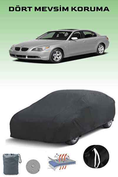 Breen أسود، BMW 5 SERIES (E60) 2003 - 2007، مشمع السيارة، غطاء السيارة، خيمة ...