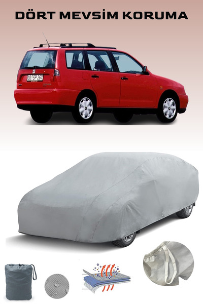 Breen سيات كوردوبا فاريو 1 - مشمع سيارات متوافق، خيمة سيارة مقاومة للماء والشمس