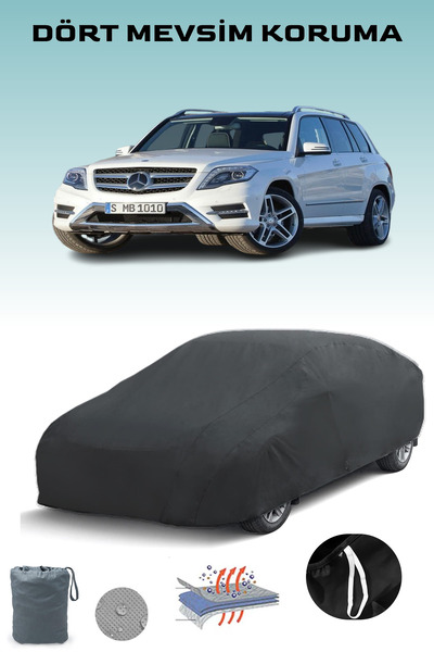 Breen أسود، مرسيدس GLK 2012 - 2016، مشمع السيارة، غطاء السيارة، خيمة السيارة