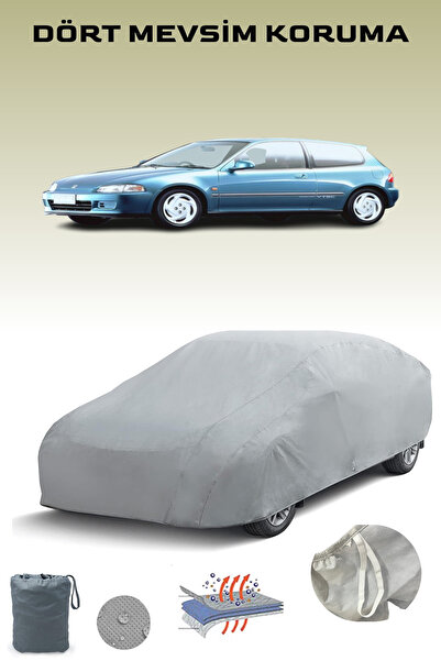 Breen غطاء سيارة هوندا سيفيك 5 كوبيه باللون الرمادي، غطاء سيارة، خيمة سيارة