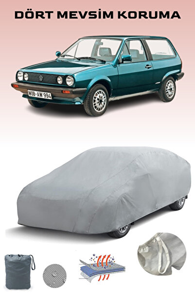 Breen غطاء سيارة فولكس فاجن بولو 2 كوبيه باللون الرمادي، غطاء سيارة، خيمة سيارة