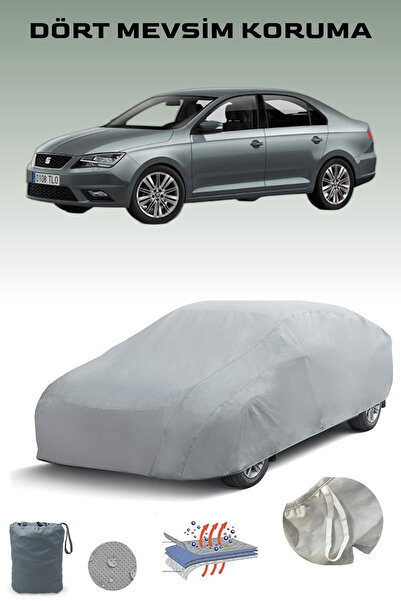 Breen مشمع سيارة سيات توليدو 1 - متوافق، خيمة سيارة مقاومة للماء والشمس