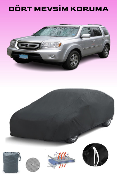 Breen Black, Honda Pilot 2, Car Tarpaulin, Auto Cover, Car Tent