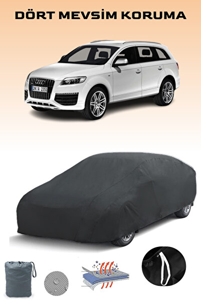 Breen أسود، AUDI Q7 2006 - 2009، مشمع السيارة، غطاء السيارة، خيمة السيارة