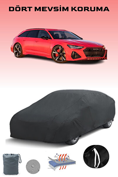 Breen أسود، AUDI RS6 AVANT 2019 - 2021، مشمع السيارة، غطاء السيارة، خيمة السيارة