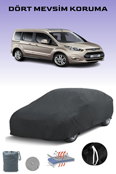 Breen أسود، TOURNEO CONNECT 2013 - 2018، مشمع السيارة، غطاء السيارة، خيمة الس...