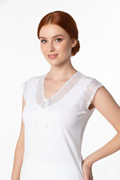 yoncatoptan Atlet cu jumătate de mânecă din dantelă pentru femei B636