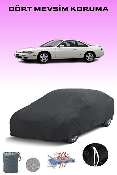 Breen أسود، نيسان سيلفيا، مشمع السيارة، غطاء السيارة، خيمة السيارة