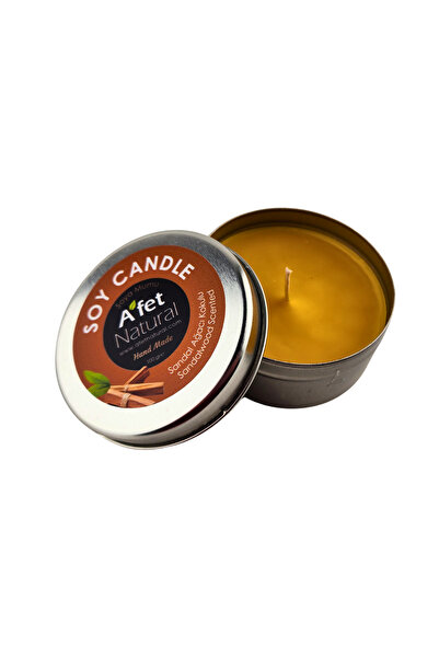 AFET NATURAL Sandal Ağacı Kokulu %100 Doğal Soya Wax