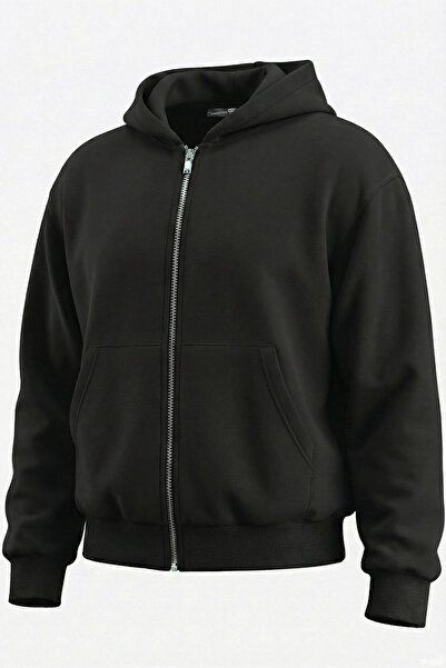 GHASSY CO. Men's Cotton Casual Comfortable Spring and Autumn Versatile Belt Oversized Hooded Sweatshirt