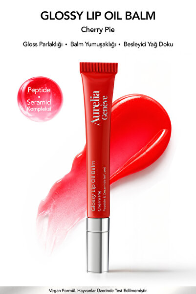 Aurelia Genève Glossy Lip Oil Balm - Nemlendirici Etkili Renkli Lip Balm- Che...