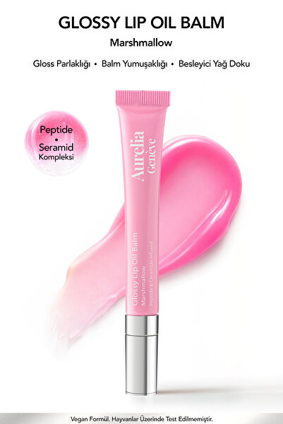 Aurelia Genève Glossy Lip Oil Balm - Nemlendirici Etkili Renkli Lip Balm - Ma...