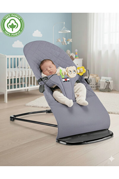 Tommybaby Millenium Cotton Bebekler Için Üç Kademeli Kolay Taşınabilir Sallanan Oyuncaklı Ana Kucağı