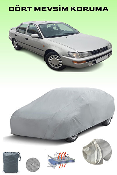 Breen Gri Toyota Corolla Efsane Kasa Araba Brandası, Oto Örtüsü