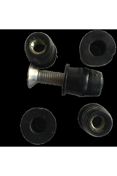 OEM Motosiklet Üniversal Siperlik Cam Klipsi Süspansüyonlu 5 Ad