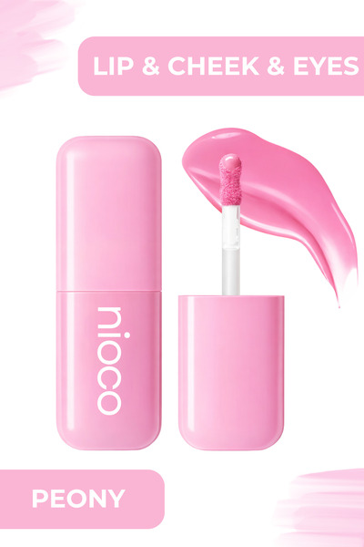 NİOCO Likit Allık | Liquid Blush | Ruj & Göz Farı | Kalıcı Yüksek Pigmentli |...