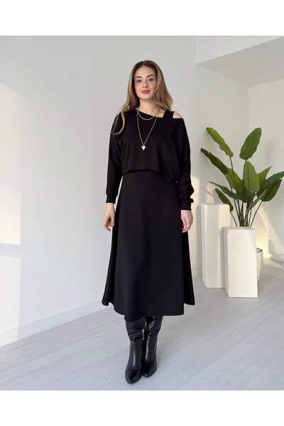 tiamoda Elbise - Bluz İkili Takım