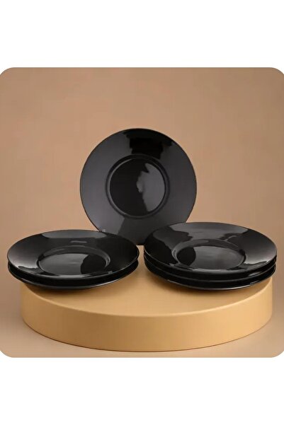 HIC Porcelain Dessert Plates Set 6 Piece