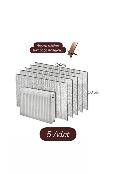 Ankaflex 5 Adet Petek Kalorifer Arkası Isı Yalıtım Izolasyon Levhası Radyatör Arkalığı