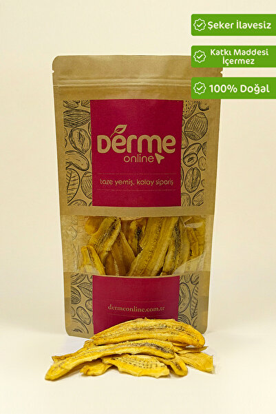 Derme Muz Kurusu - Şeker İlavesiz 100 Gram
