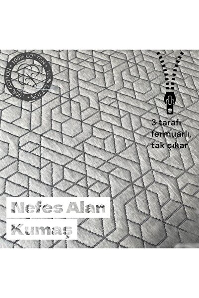 lin home handan polat Aron Fermuarlı Yatak Kılıfı, Yatak Pedi & Şiltesi, Lütf...