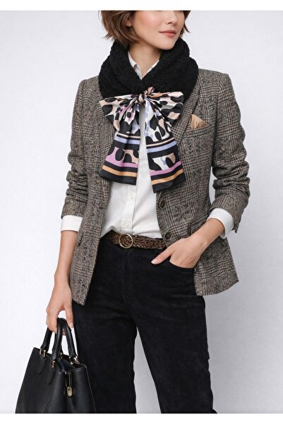 GODE Plush Neck Warmer with Scarf, Scarf