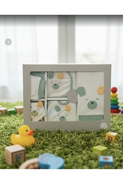 YusGos Organic 10 Piece Dog Embroidered Luxury Newborn Hospital Discharge Set