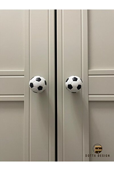 Dot Design Çocuk Odası Kulpları - Futbol Topu Kulp (Tekli)