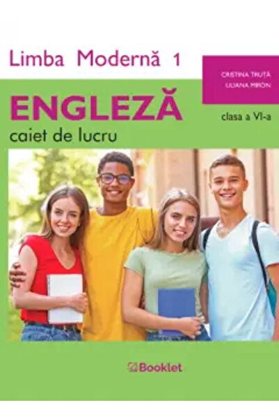 Booklet Modern Language 1 English workbook for grade 6 2024, Cristina Truta